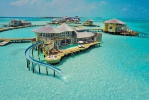 soneva jani maldives resort 3 bedroom water retreat with slide maldives luxe