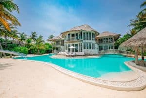 soneva jani maldives resort 4 bedroom island reserve with slide maldives luxe