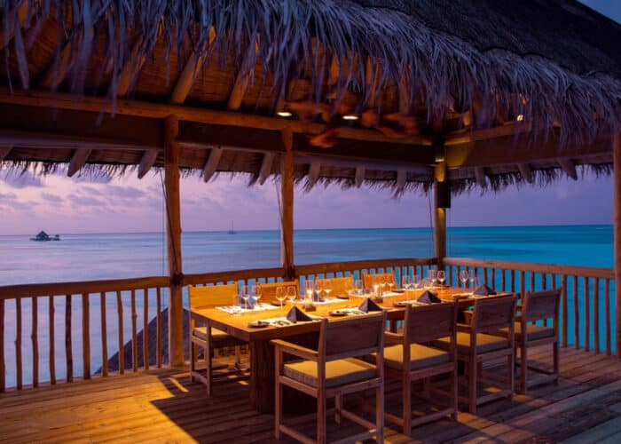 Gili Lankanfushi Private Reserve GLM_Dinner on the Terrace