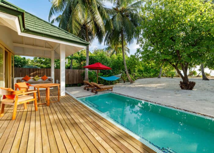 Siyam World Maldives - Two Bedroom Pool Beach Villa Pool View + Outdoor terrace