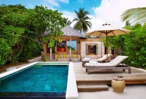 six senses laamu family villa with pool maldives luxe