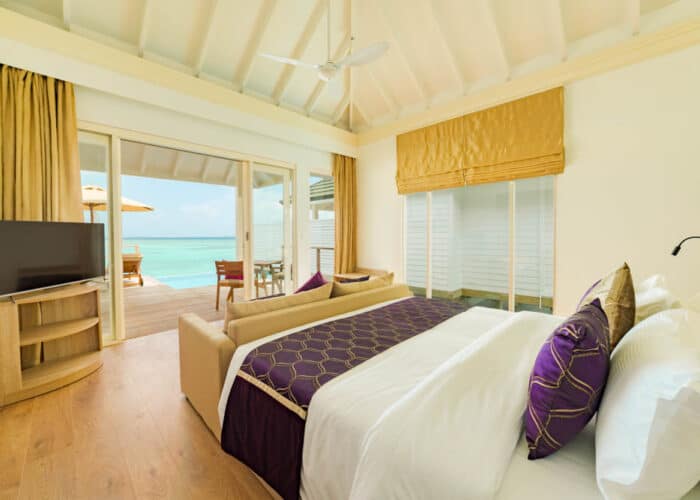 Siyam World Maldives - Lagoon Villa with Pool + Slide view